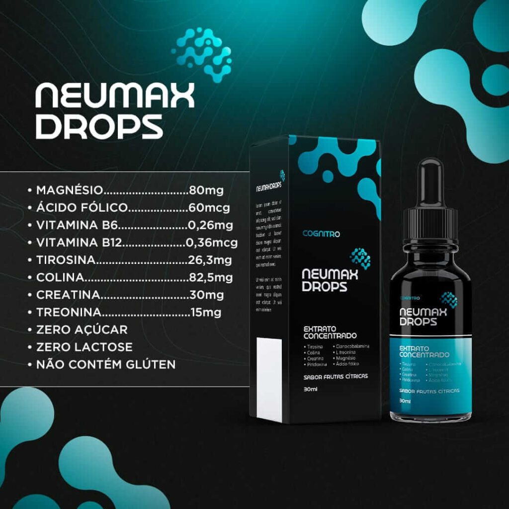 Composição Neumax Drops Suplemento