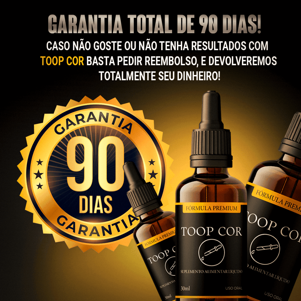 Garantia 90 Dias Suplemento Toop Cor