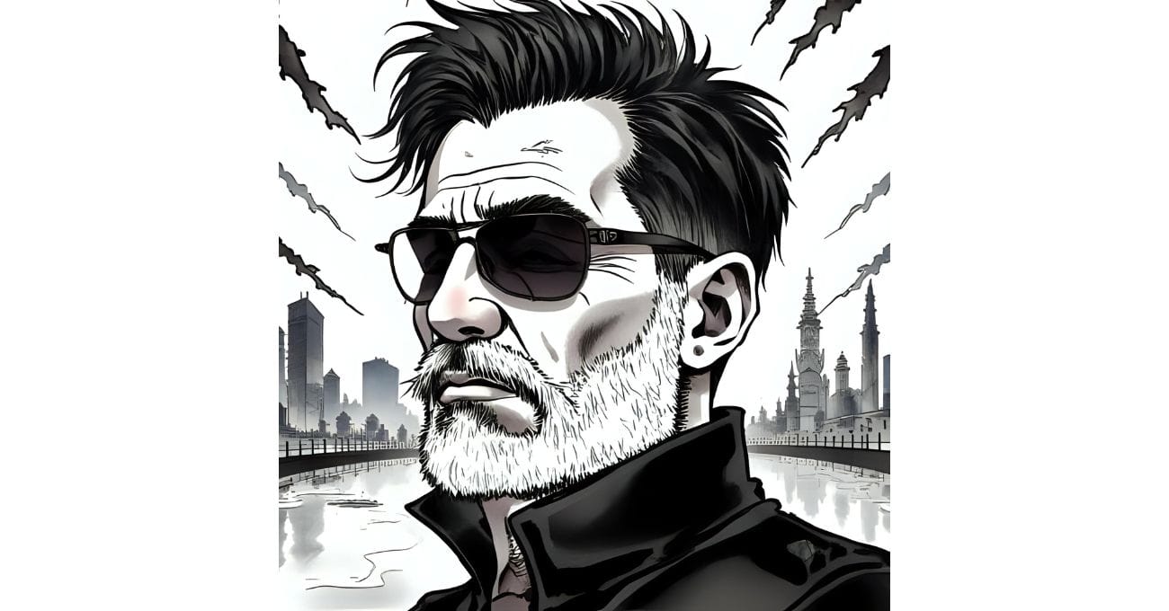 Cabelos Brancos na Barba e na Cabeça: