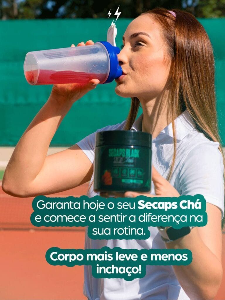 Corpo mais leve e menos inchaço!