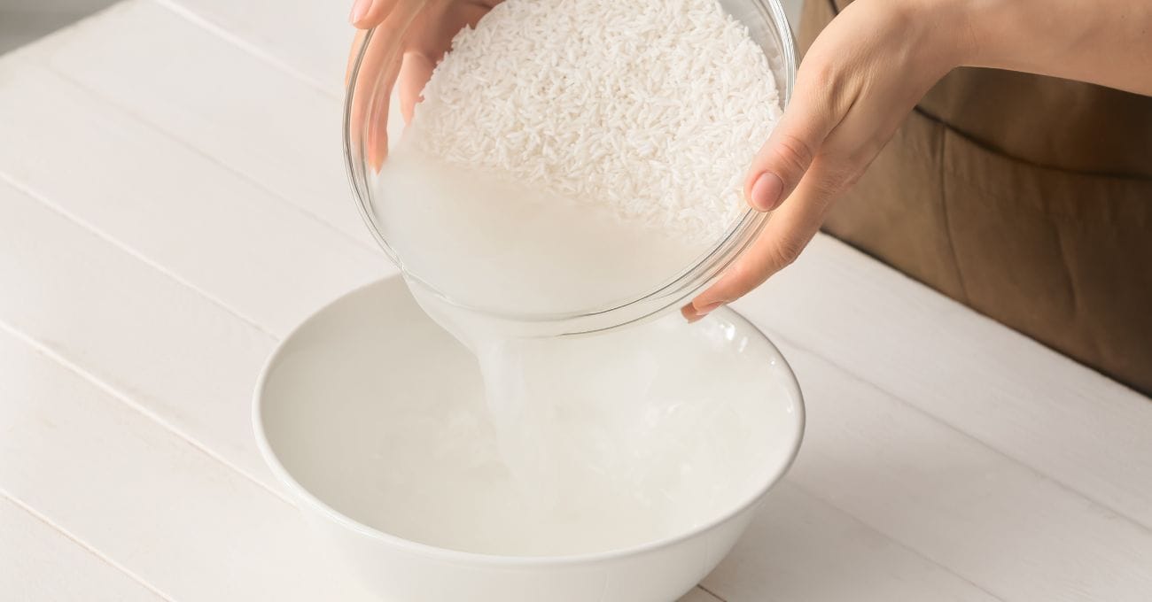 Água de Arroz Para o Cabelo Crescer