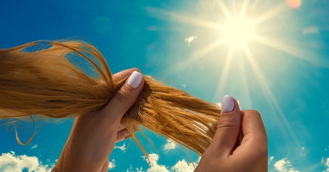Cabelo Queimado de Sol