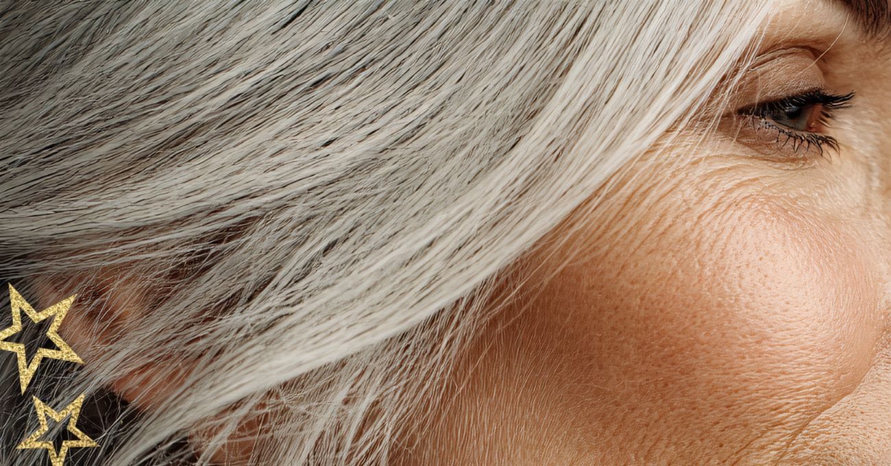 Cabelos Grisalhos Com Luzes