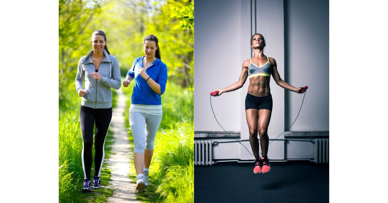 Caminhada ou Pular Corda