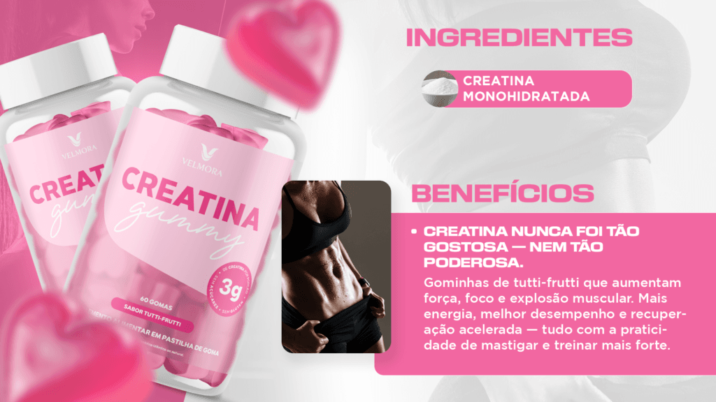 Ingredientes Creatina Gummy