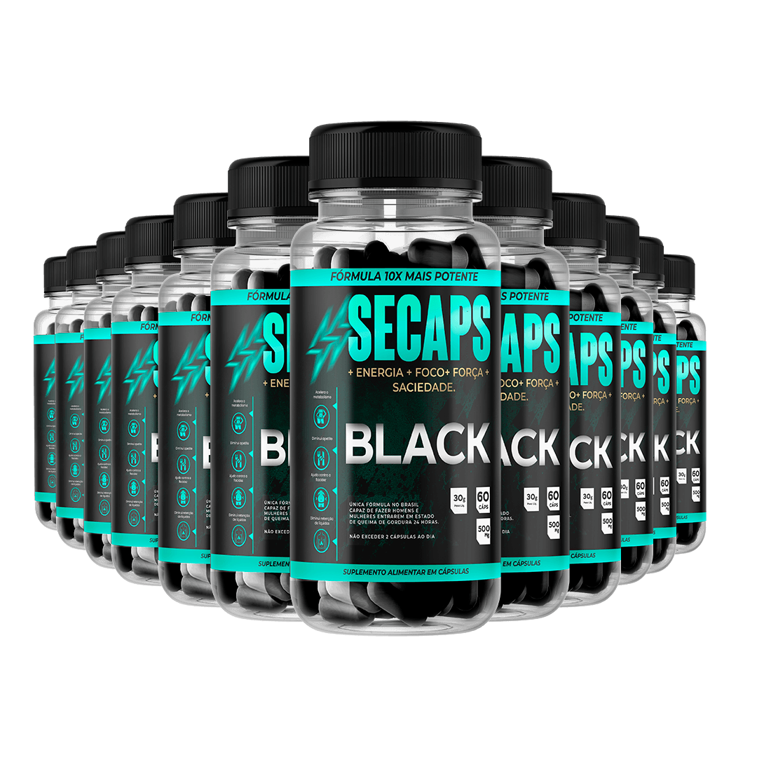 Secaps Black 12 meses