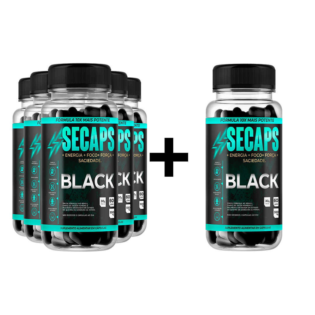 Secaps Black 3+3