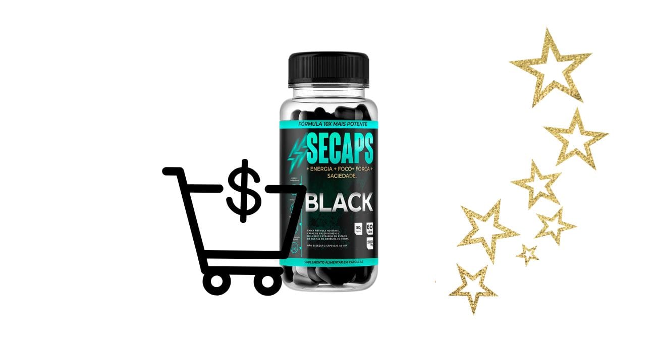 Secaps Black Onde Comprar Original