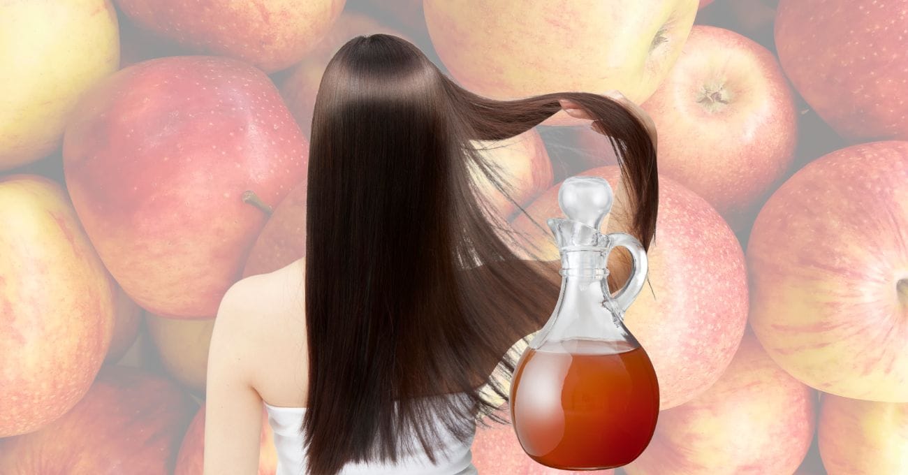 Vinagre de Maçã no Cabelo
