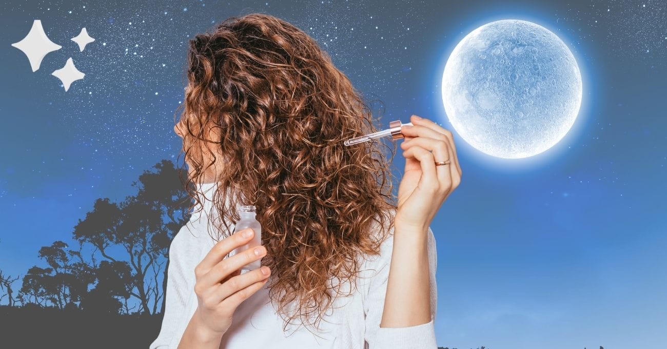 A Lua Influencia no Cabelo