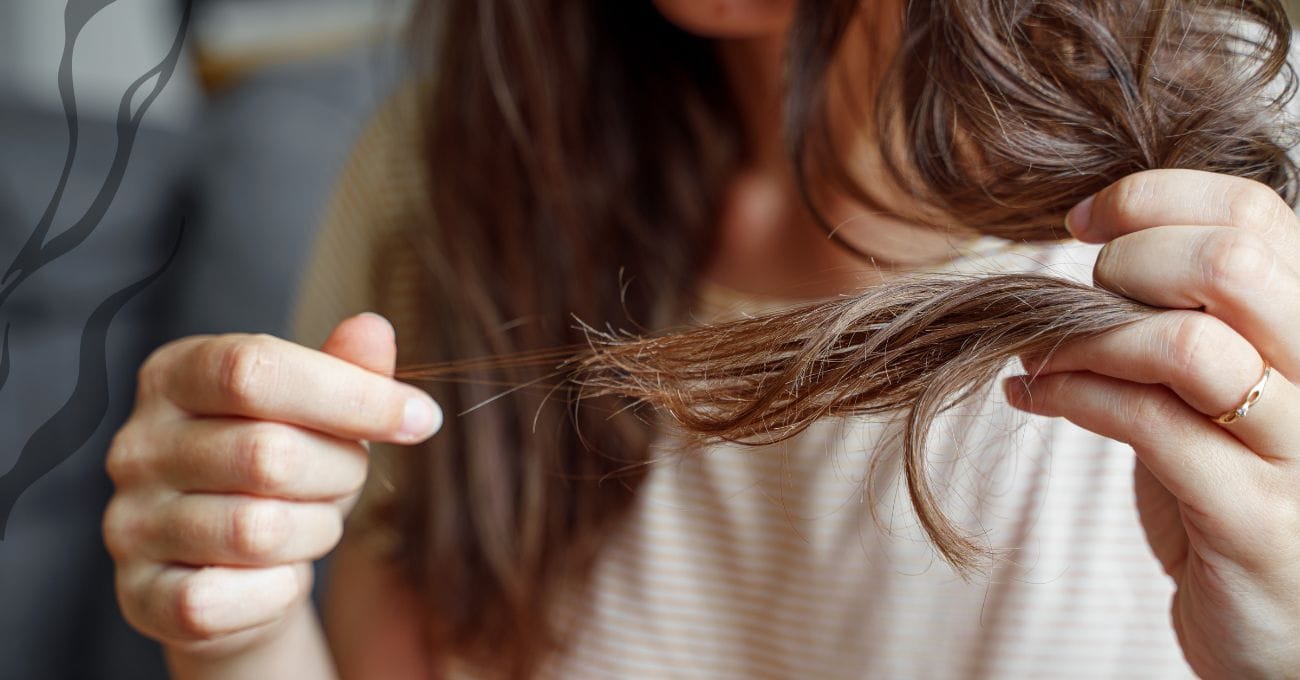 queda de cabelo em excesso