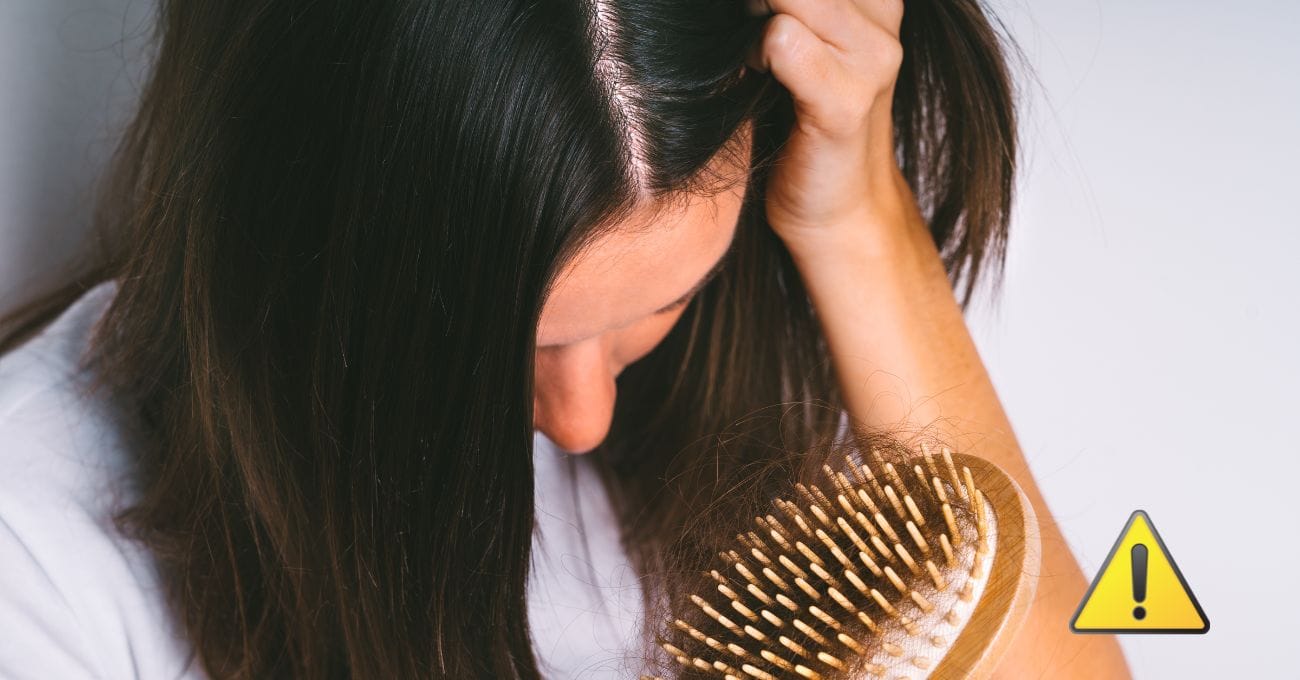 queda de cabelo o que pode ser