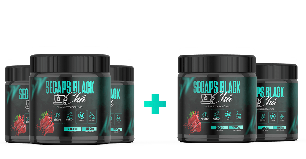 Secaps Black Chá 3+3