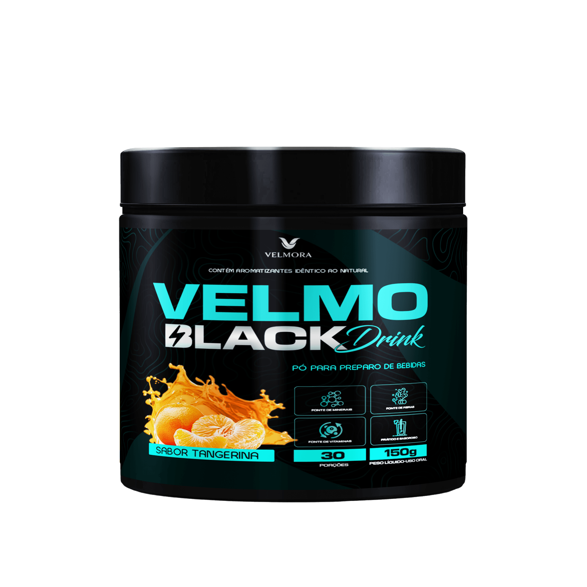 Velmo Black Tangerina 1 Mês